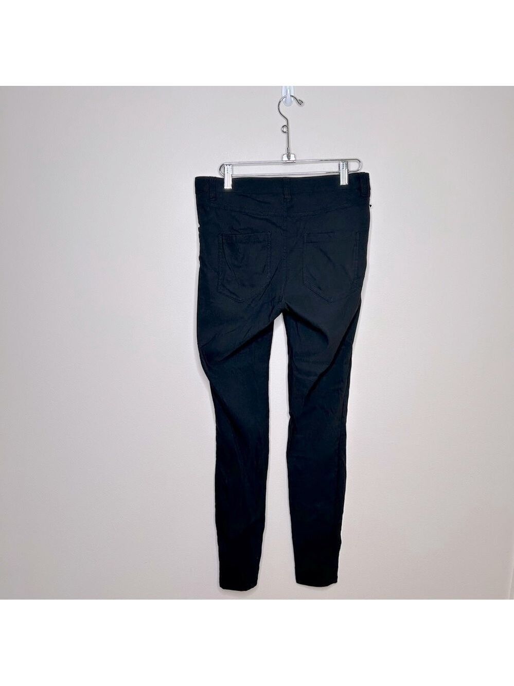 MEC Black Nylon Spandex Skinny Jeans Size 8 - Picture 5 of 9